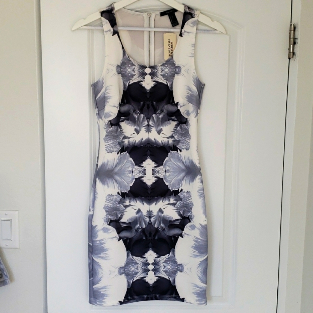 Forever 21 Scuba Mini Dress NWT Sz L